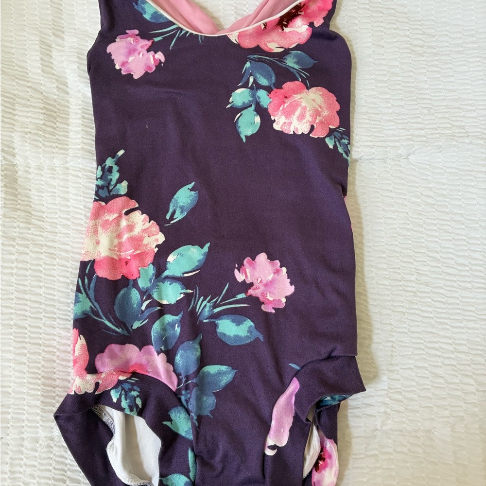 Purple Floral Busybod Leo size 12